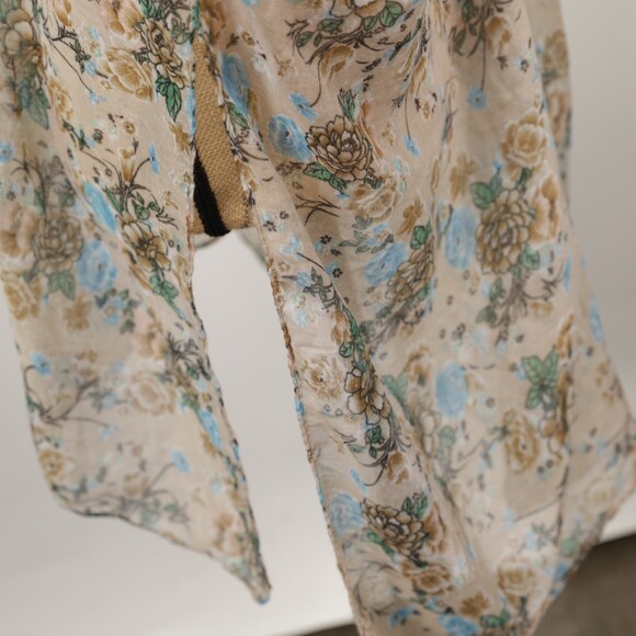 Sheer Floral Cardigan size 1X - Picture 5 of 8